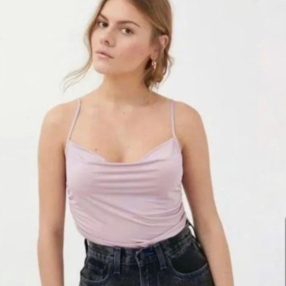 cowl crop top